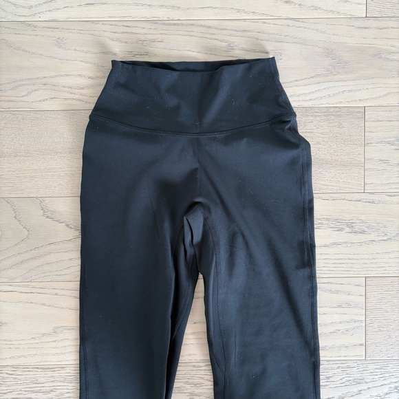 LSKD Black Fusion Ultra High-Rise Flared Legging Pockets Sports Yoga Size XS - Picture 3 of 4